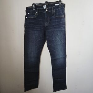 Edwin Jeans Jace Straight Cooper Blue Denim Casual Neutral Classic Medium